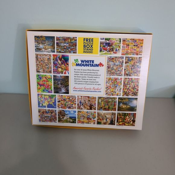 White Mountain Hundreds & Hundreds Of Pencils 1000 Piece Puzzle Complete… - Picture 2 of 2